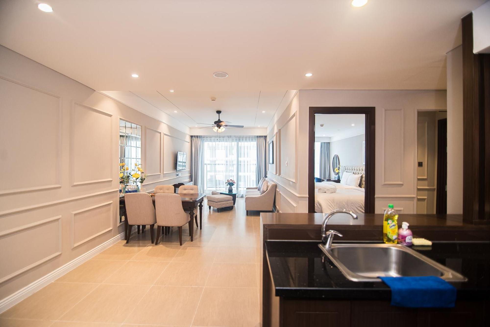 Luxury Apt Opposite Mykhe Beach Da Nang Zewnętrze zdjęcie