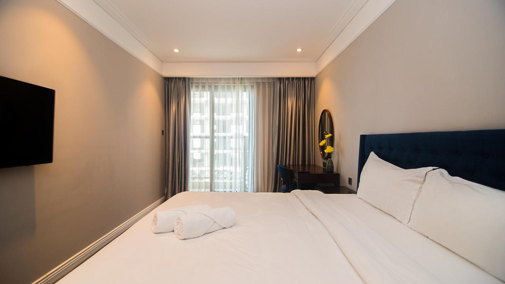 Luxury Apt Opposite Mykhe Beach Da Nang Zewnętrze zdjęcie