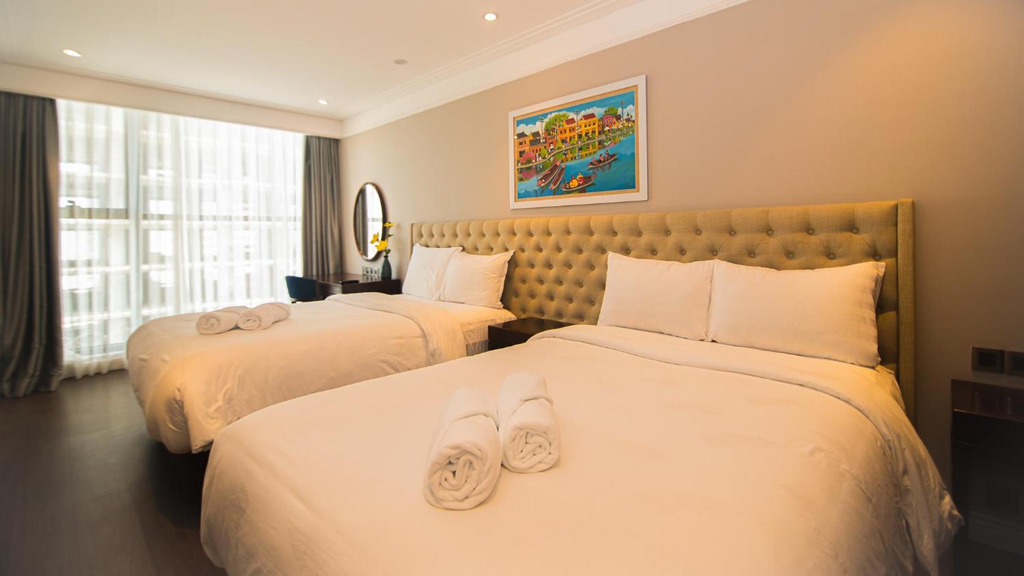 Luxury Apt Opposite Mykhe Beach Da Nang Zewnętrze zdjęcie