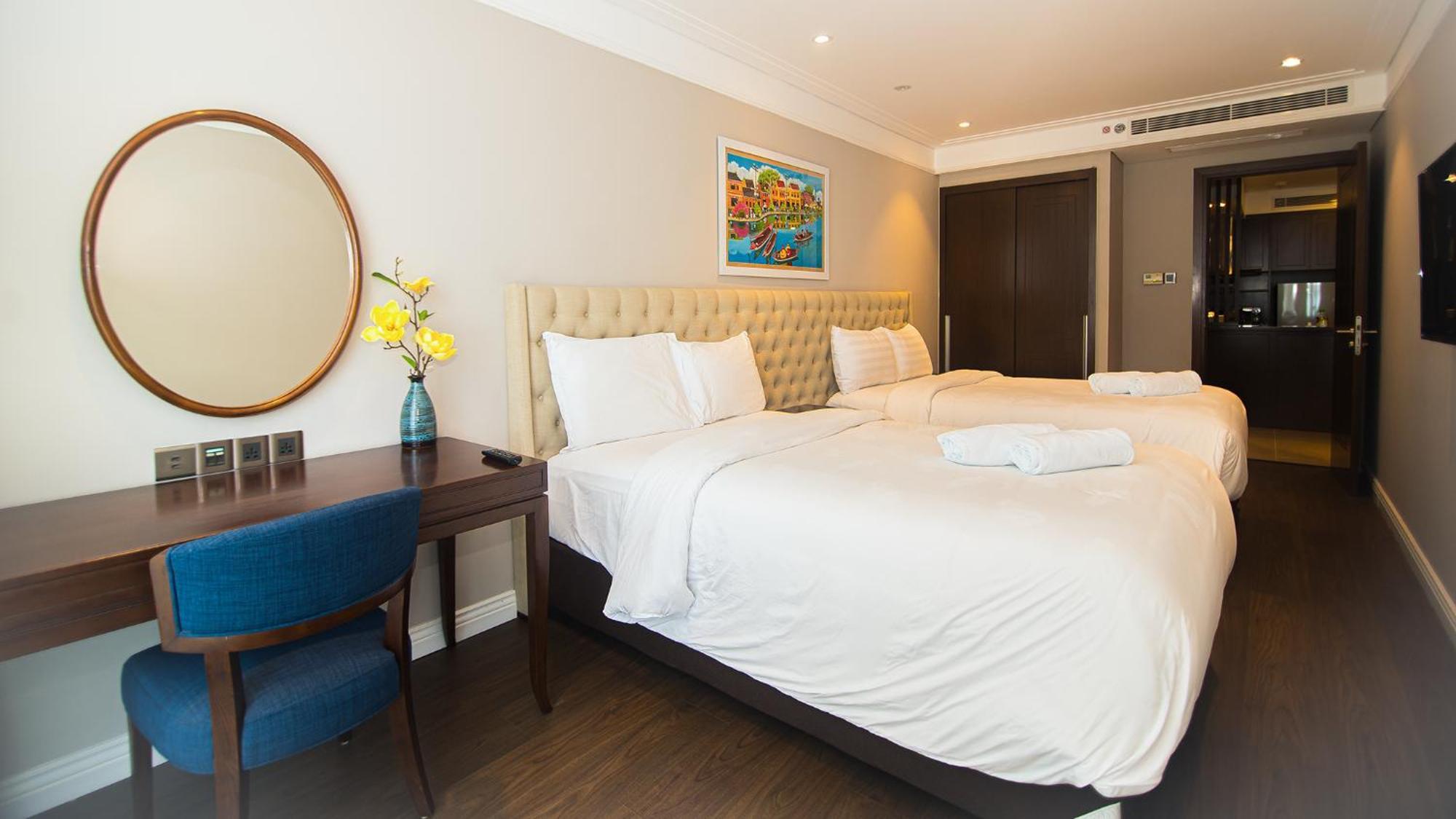 Luxury Apt Opposite Mykhe Beach Da Nang Zewnętrze zdjęcie
