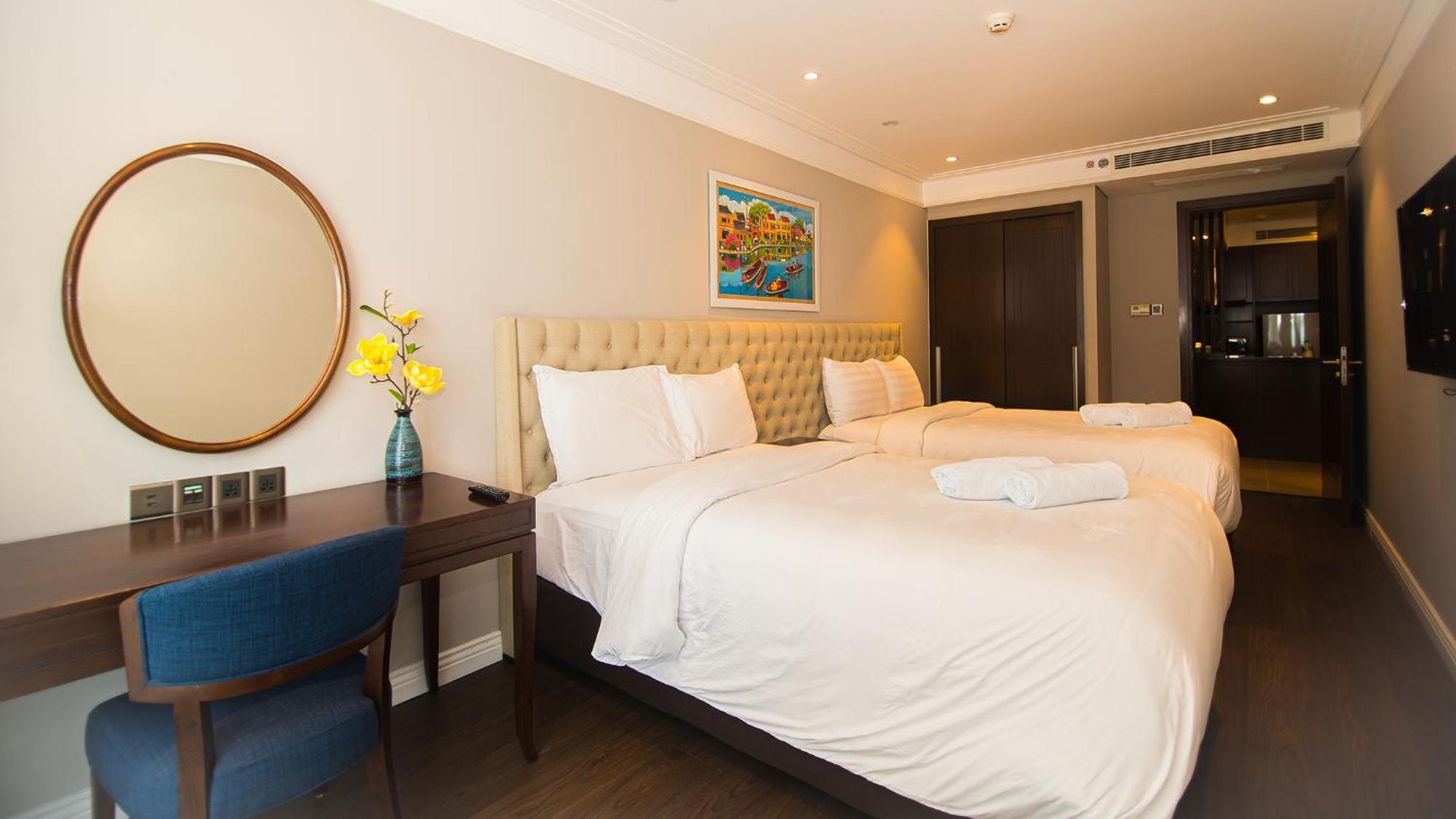 Luxury Apt Opposite Mykhe Beach Da Nang Zewnętrze zdjęcie