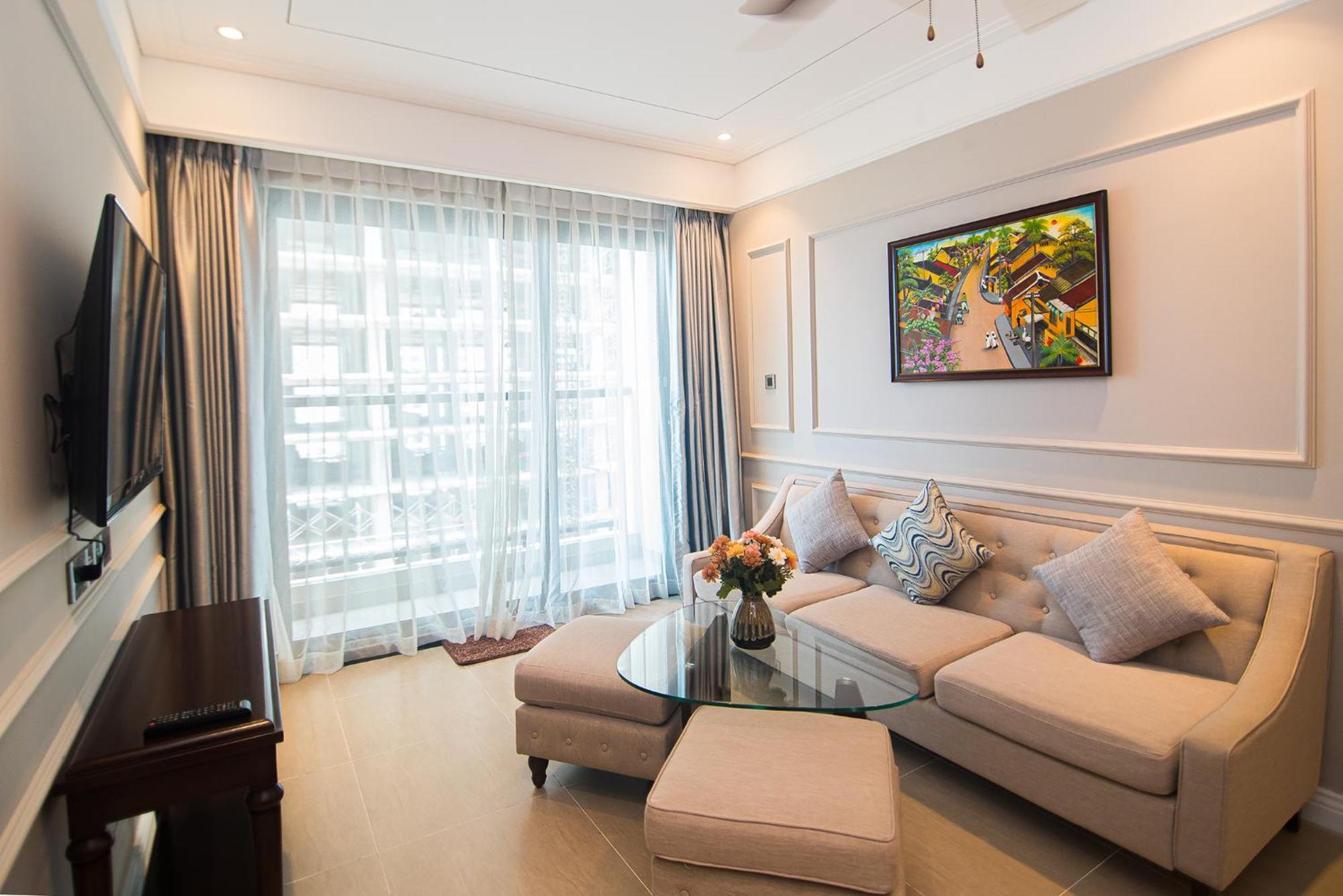 Luxury Apt Opposite Mykhe Beach Da Nang Zewnętrze zdjęcie